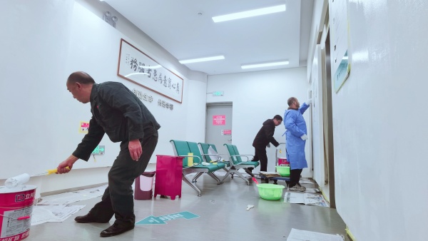 为您而“刷”!让就医每一眼都遇见温馨